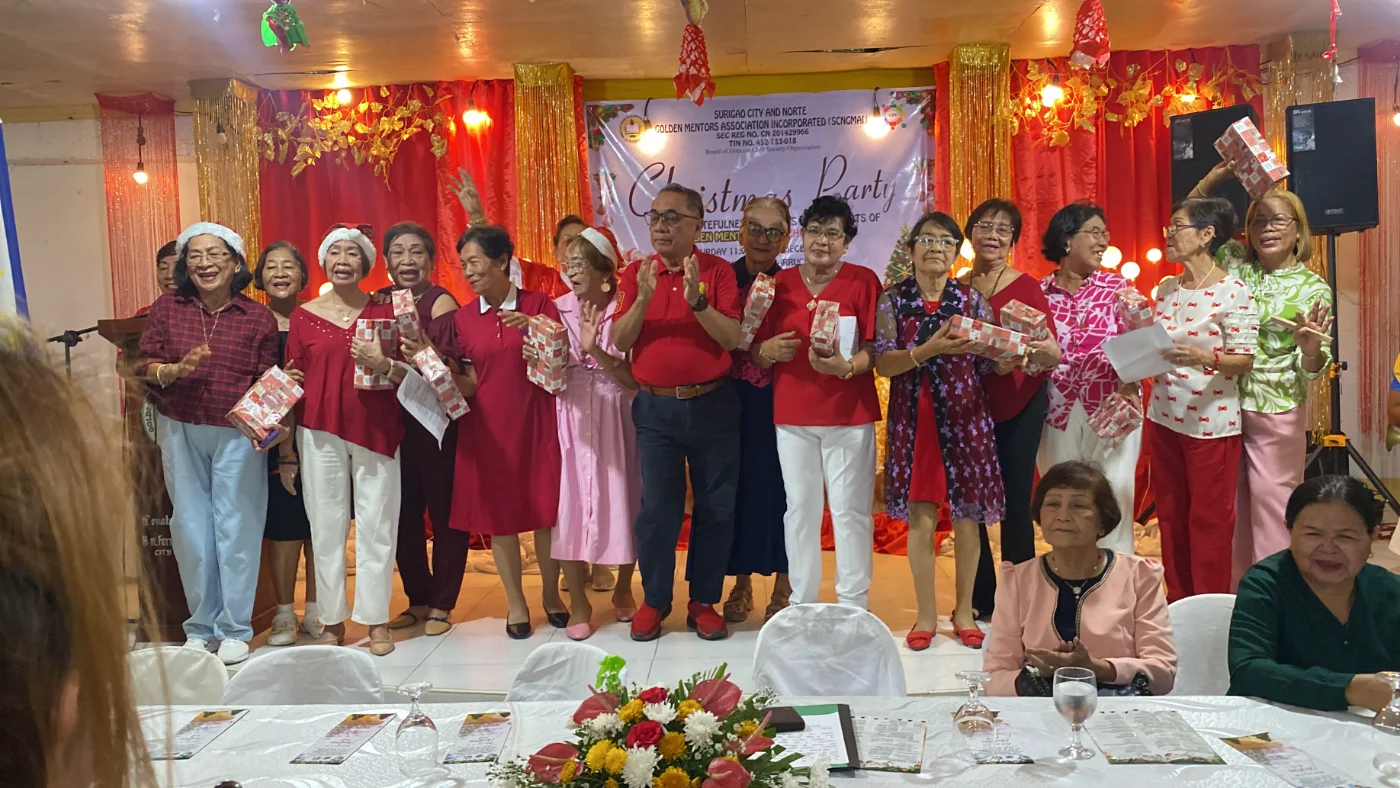 Christmas Party 2025 together with the very supportive Surigao City Vice Mayor Alfonso Casurra